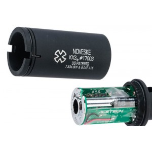 Трассерная насадка EMG Noveske KX3 Flash Hider w/ Built-In Acetech Lighter S Ultra Compact Rechargeable Tracer (Socom Gear Licensed) (by Dytac) (EMG-FH31-KX3)